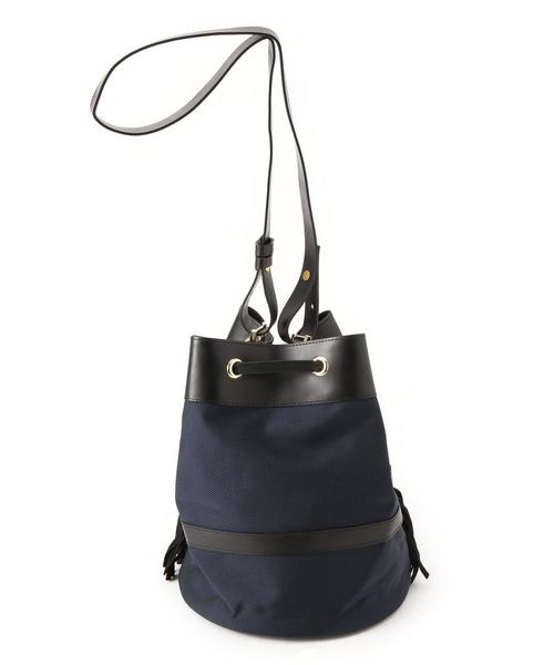 LORINZA(ロリンザ)の「LORINZA(ロリンザ) Drawstring Bag(ショルダーバッグ・レディース・ブラック/ネイビー・フリー)」の3枚目の写真