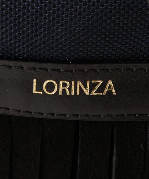 LORINZA(ロリンザ)の「LORINZA(ロリンザ) Drawstring Bag(ショルダーバッグ・レディース・ブラック/ネイビー・フリー)」の5枚目の写真