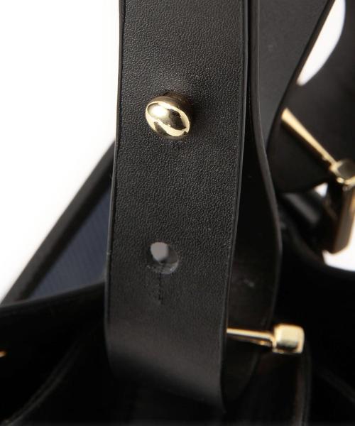 LORINZA(ロリンザ)の「LORINZA(ロリンザ) Drawstring Bag(ショルダーバッグ・レディース・ブラック/ネイビー・フリー)」の7枚目の写真