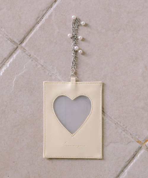 OLIVE des OLIVE（オリーブデオリーブ）の「Aimerianejoieフォトケースチャーム（その他雑貨・レディース・イエロー/パープル/ピンク/シルバー/サックスブルー・FREE）」の3枚目の写真