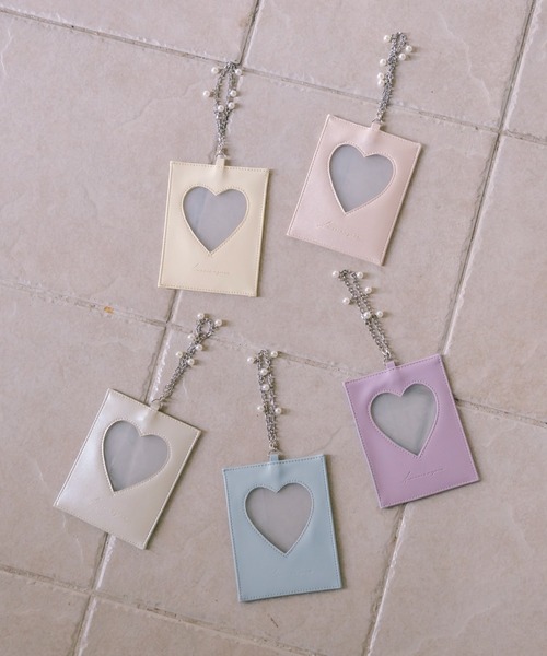 OLIVE des OLIVE（オリーブデオリーブ）の「Aimerianejoieフォトケースチャーム（その他雑貨・レディース・イエロー/パープル/ピンク/シルバー/サックスブルー・FREE）」の6枚目の写真