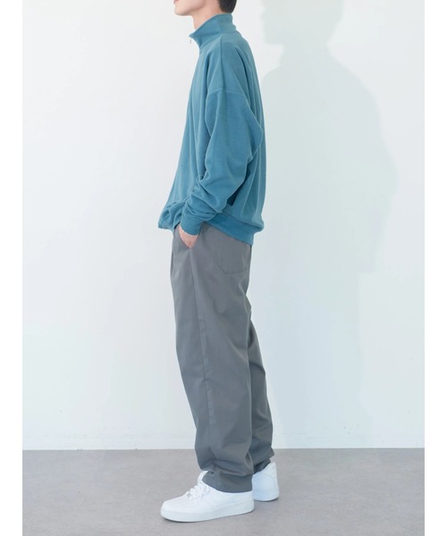 koe（コエ）の「マイクロフリースハーフZIPプルオーバー（Tシャツ/カットソー・レディース・チャコールグレー/ブラック/ブルー/ピンク系その他2・M）」の21枚目の写真