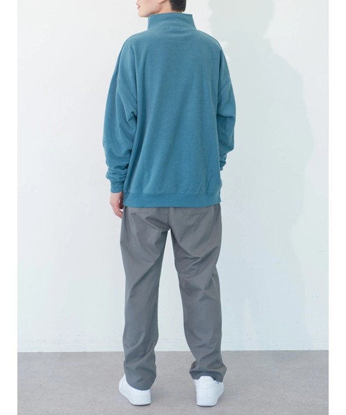 koe（コエ）の「マイクロフリースハーフZIPプルオーバー（Tシャツ/カットソー・レディース・チャコールグレー/ブラック/ブルー/ピンク系その他2・M）」の22枚目の写真