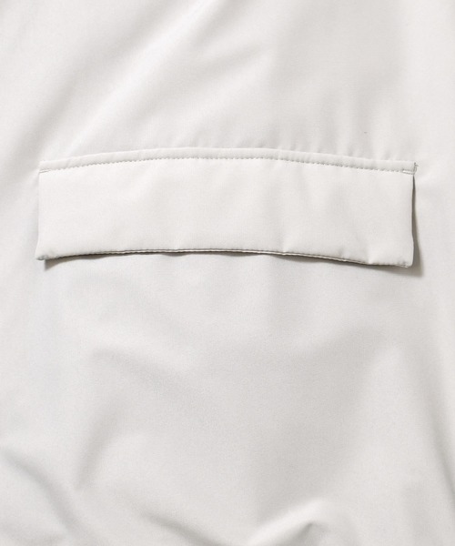 Ritzy（リッツィー）の「ポリストレッチ ボリューム中綿ジャケット レディース メンズ（ブルゾン・メンズ・グリーン/ライトベージュ/ブラック・MEDIUM/X-LARGE/LARGE）」の17枚目の写真