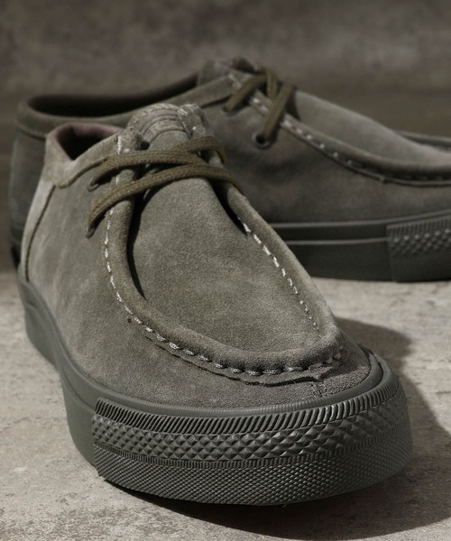 CONVERSE(コンバース)の「CONVERSE CS MOCCASINS SK OX 34201150(モカシン/デッキシューズ・メンズ・オリーブ・27.5cm/28cm/29cm/27cm/26cm/26.5cm)」の2枚目の写真