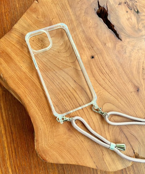 Me%(ミィパーセント)の「【iphone14対応】クリアフック付きiPhoneケース14(スマホケース/カバー・レディース・その他・FREE)」の5枚目の写真