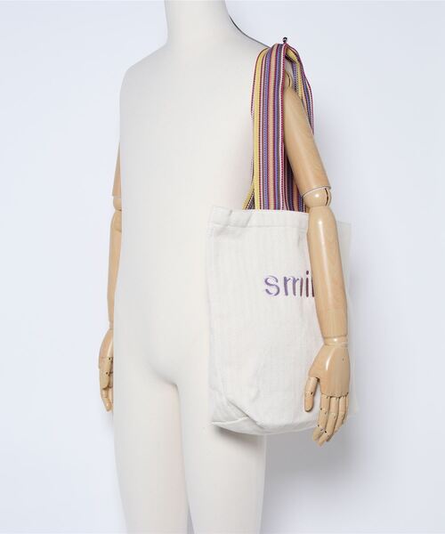 Burner（バーナー）の「【OKUOKU　0909】 スマイルデザイン　トートバッグ　oku-bag-607112475151-1233（トートバッグ・レディース・A・FREE）」の5枚目の写真