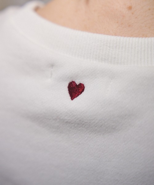 MIRO AMURETTE（ミロアミュレット）の「filles college sweat（スウェット・レディース・ホワイト・FREE）」の9枚目の写真