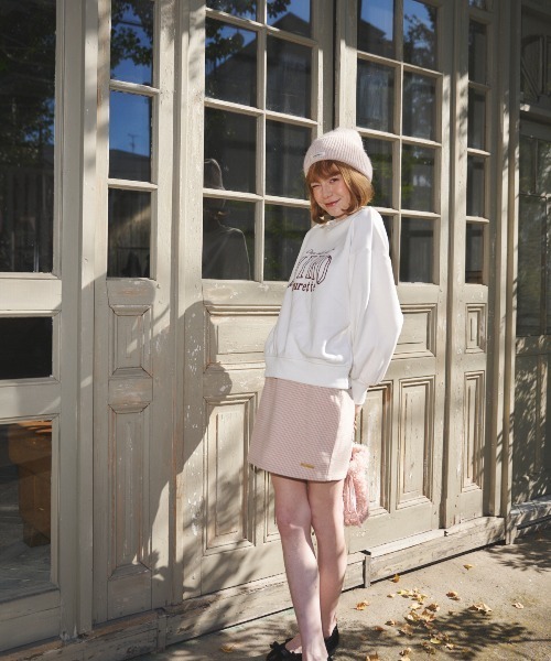 MIRO AMURETTE（ミロアミュレット）の「filles college sweat（スウェット・レディース・ホワイト・FREE）」の12枚目の写真