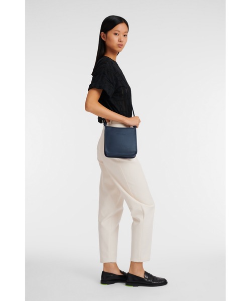 LONGCHAMP（ロンシャン）の「Le Foulonne クロスボディバッグ S（メッセンジャーバッグ・レディース・ピンク/オレンジ/ネイビー/ブラック/グレー・FREE）」の18枚目の写真
