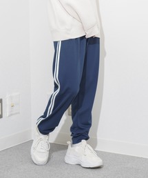 NAVY | 裏メッシュウエストゴムサイドラインパンツ(その他パンツ)