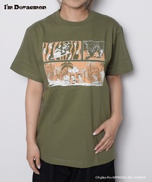 Flowering（フラワーリング）の「I’M DORAEMON（ものがたり・総柄）/半袖Tシャツ（Tシャツ/カットソー）」