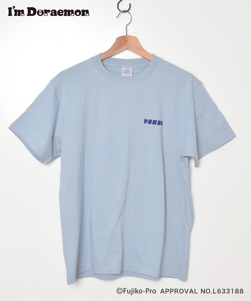 Flowering(フラワーリング)の「I’M DORAEMON(ものがたり・総柄)/半袖Tシャツ(Tシャツ/カットソー・レディース・ホワイト/ブラウン/パープル/ブルー/カーキ/ホワイト系その他・M/L)」の13枚目の写真
