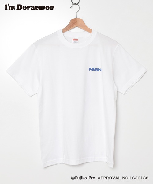 Flowering(フラワーリング)の「I’M DORAEMON(ものがたり・総柄)/半袖Tシャツ(Tシャツ/カットソー・レディース・ホワイト/ブラウン/パープル/ブルー/カーキ/ホワイト系その他・M/L)」の20枚目の写真