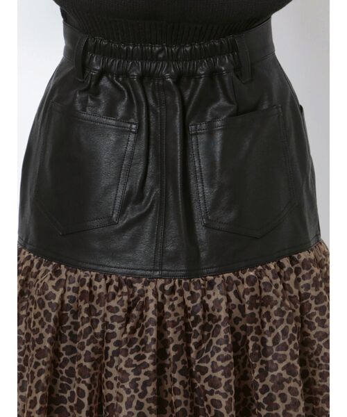 jouetie（ジュエティ）の「チュールドッキングスカート（スカート・レディース・オフホワイト/ブラック/クリア・MEDIUM）」の19枚目の写真