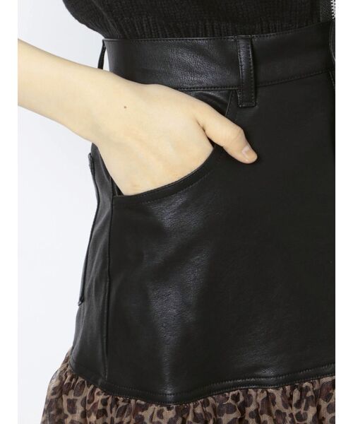 jouetie（ジュエティ）の「チュールドッキングスカート（スカート・レディース・オフホワイト/ブラック/クリア・MEDIUM）」の20枚目の写真