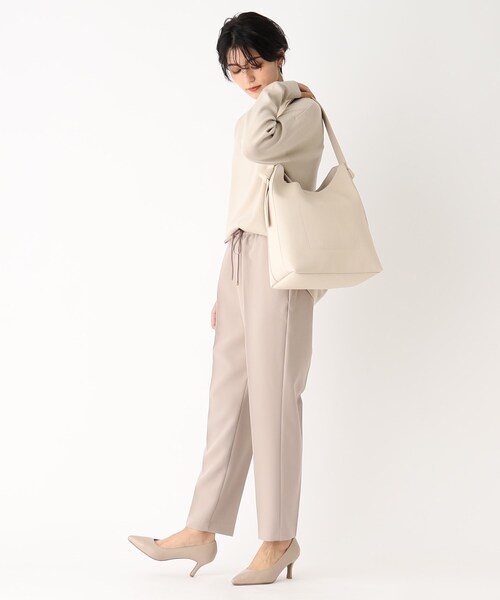 OPAQUE.CLIP（オペークドットクリップ）の「◆ワンハンドルショルダーバッグ【A4収納可/軽量】（ショルダーバッグ・レディース・オレンジ/オフホワイト/シルバー/ブラック・00）」の8枚目の写真