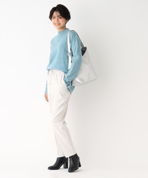 OPAQUE.CLIP（オペークドットクリップ）の「◆ワンハンドルショルダーバッグ【A4収納可/軽量】（ショルダーバッグ・レディース・オレンジ/オフホワイト/シルバー/ブラック・00）」の11枚目の写真