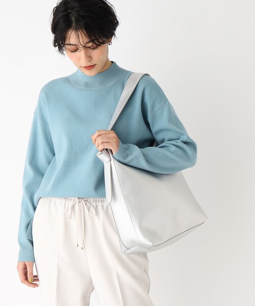 OPAQUE.CLIP（オペークドットクリップ）の「◆ワンハンドルショルダーバッグ【A4収納可/軽量】（ショルダーバッグ・レディース・オレンジ/オフホワイト/シルバー/ブラック・00）」の13枚目の写真