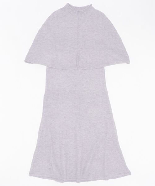 RANDEBOO（ランデブー）の「2way knit cape dress（ワンピース）」 WEAR