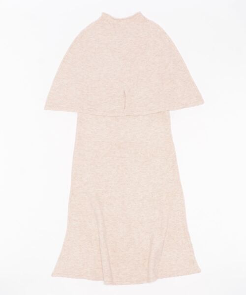 RANDEBOO（ランデブー）の「2way knit cape dress（ワンピース）」 WEAR