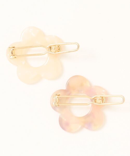 GLOBAL WORK（グローバルワーク）の「フラワーセットピン/AND YUA ANY/180526（ヘアピン・キッズ・ピンク/パープル系その他5・FREE）」の9枚目の写真