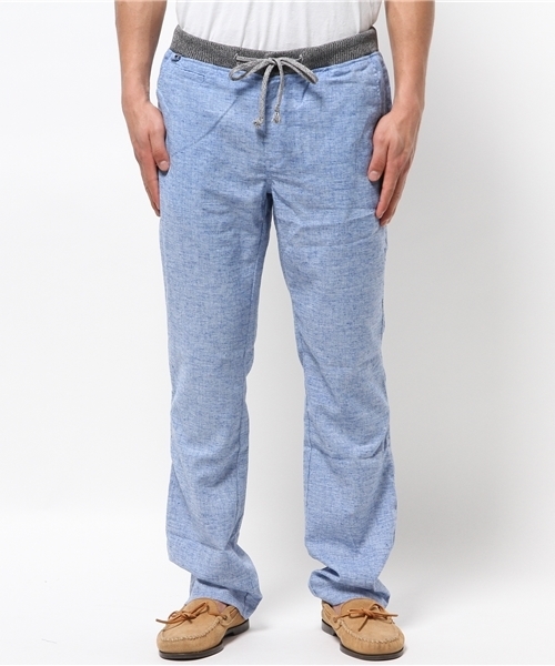 OUTLET（アウトレット）の「【CIAOPANIC TYPY】リネンポリリブイージーパンツ（その他パンツ・メンズ・ブルー・LARGE/SMALL/MEDIUM）」の4枚目の写真