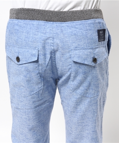 OUTLET（アウトレット）の「【CIAOPANIC TYPY】リネンポリリブイージーパンツ（その他パンツ・メンズ・ブルー・LARGE/SMALL/MEDIUM）」の7枚目の写真