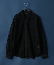 ANPAS（アンパス）の「Lace Sheer Shirt/レースシアーシャツ（シャツ/ブラウス・メンズ）」