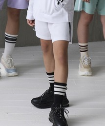 repipi armario | 【repipi armario / レピピアルマリオ】ガールズジャージハーフパンツ　ジャージ　ラインパンツ　ショートパンツ　ダンス(その他パンツ)