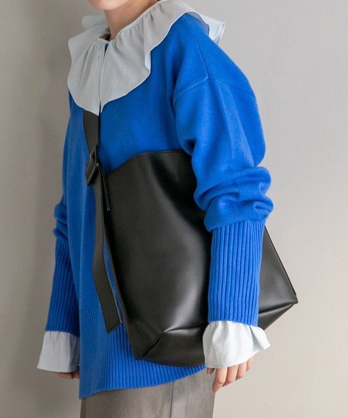 LOWRYS FARM(ローリーズファーム)の「ヤワラカルイ2WAYBAG 176590(ショルダーバッグ・レディース・ブラック/アイボリー/ブラウン・FREE)」の16枚目の写真