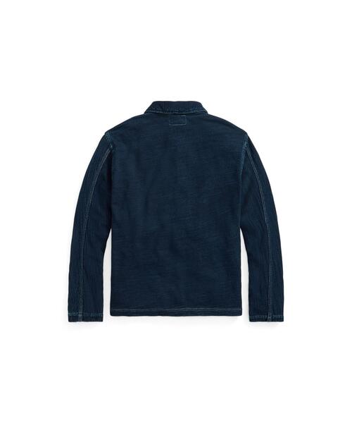 RRL（ダブル アール エル）の「インディゴ フレンチ テリー ジャケット 