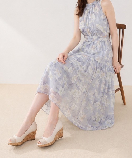 coca(ANDEX shoes product)(コカ)の「オープントゥシースルーウエッジサンダル(パンプス・レディース・ベージュ/ブラック/ブルー・22.5cm/23cm/23.5cm/24cm/24.5cm)」の17枚目の写真