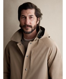 BANANA REPUBLIC シルクステンカラーコート総裏 黒S*YC127 BANANA REPUBLIC｜バナナ・リパブリックのステンカラーコート