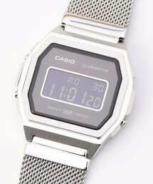 CASIO “STANDARD PREMIUM” A1000M-1BJF シルバー/白蝶貝 カシオ