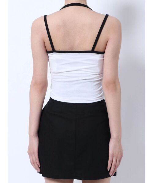 EMODA(エモダ)の「リンガーWストラップキャミ(キャミソール・レディース・ホワイト/ブラック/グレー/ブルー・FREE)」の17枚目の写真