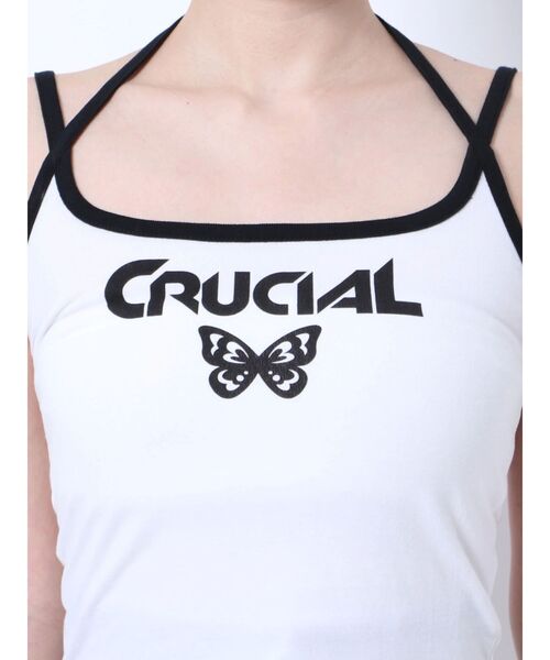 EMODA(エモダ)の「リンガーWストラップキャミ(キャミソール・レディース・ホワイト/ブラック/グレー/ブルー・FREE)」の13枚目の写真