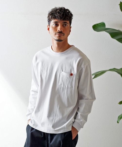UNIVERSAL OVERALL POCKET L/S U2233210（Tシャツ/カットソー）｜UNIVERSAL OVERALL（ユニバーサルオーバーオール）