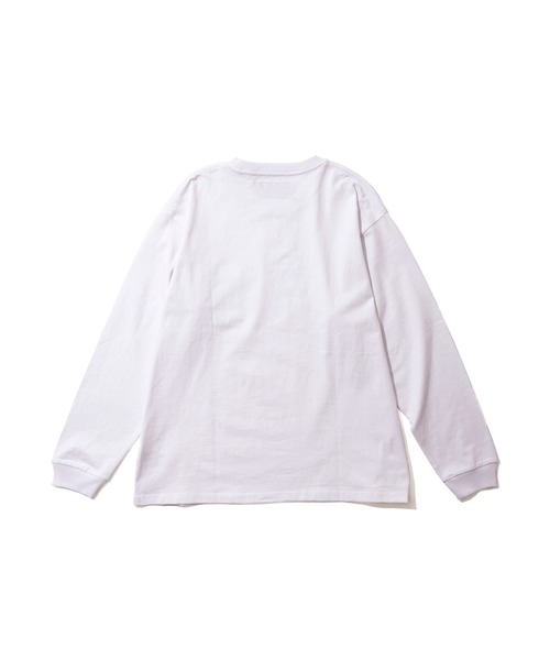 UNIVERSAL OVERALL(ユニバーサルオーバーオール)の「UNIVERSAL OVERALL POCKET L/S U2233210(Tシャツ/カットソー・メンズ・ホワイト/グリーン/オートミール・M/L)」の5枚目の写真