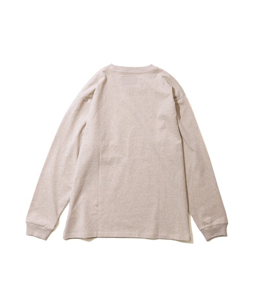 UNIVERSAL OVERALL(ユニバーサルオーバーオール)の「UNIVERSAL OVERALL POCKET L/S U2233210(Tシャツ/カットソー・メンズ・ホワイト/グリーン/オートミール・M/L)」の6枚目の写真