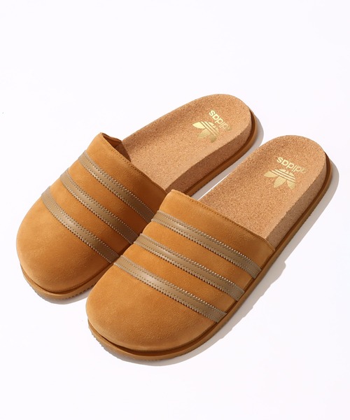 アディダス　adidas ボアミュール　23.5 新品 SUPERSTAR adidas アディダス ミュール PUPPYLETTE WHITE GX4645