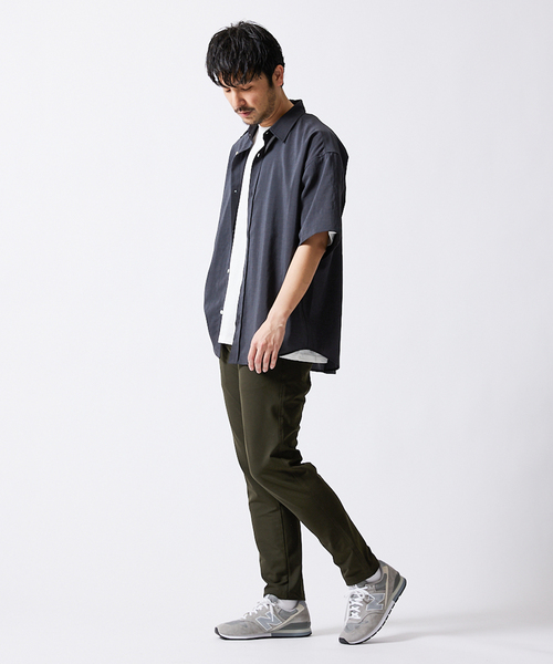 JOURNAL STANDARD（ジャーナルスタンダード）の「WONDER SHAPE ストレッチサマーイージーパンツ（その他パンツ・メンズ・ベージュ/ブラック/チャコールグレー/カーキ・SMALL/MEDIUM/LARGE）」の6枚目の写真