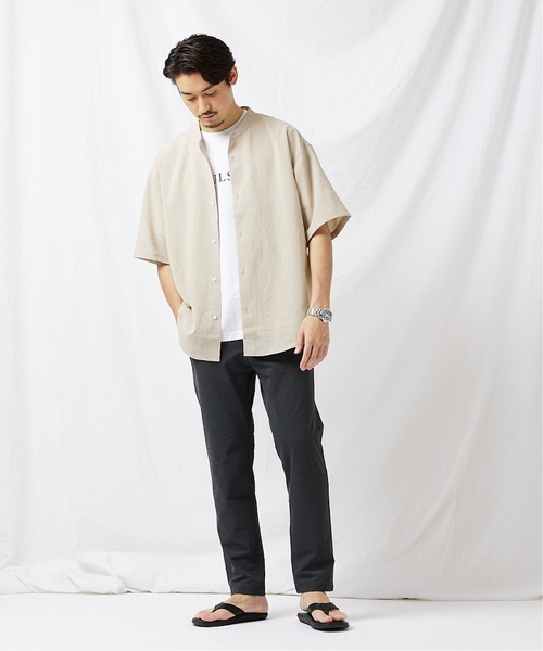 JOURNAL STANDARD（ジャーナルスタンダード）の「WONDER SHAPE ストレッチサマーイージーパンツ（その他パンツ・メンズ・ベージュ/ブラック/チャコールグレー/カーキ・SMALL/MEDIUM/LARGE）」の13枚目の写真