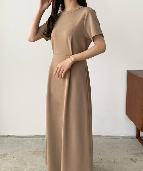 callautia（カラウティア）の「【選べる】ウエストタックカットワンピース（ワンピース・レディース・ブラック/カーキ/ベージュ/イエロー/ネイビー/ブルー系その他/ブラック系その他・SMALL/MEDIUM/LARGE/X-LARGE）」の14枚目の写真