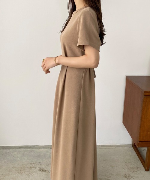 callautia（カラウティア）の「【選べる】ウエストタックカットワンピース（ワンピース・レディース・ブラック/カーキ/ベージュ/イエロー/ネイビー/ブルー系その他/ブラック系その他・SMALL/MEDIUM/LARGE/X-LARGE）」の19枚目の写真