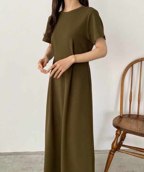 選べる】ウエストタックカットワンピース（ワンピース）｜callautia