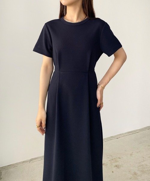 callautia（カラウティア）の「【選べる】ウエストタックカットワンピース（ワンピース・レディース・ブラック/カーキ/ベージュ/イエロー/ネイビー/ブルー系その他/ブラック系その他・SMALL/MEDIUM/LARGE/X-LARGE）」の20枚目の写真