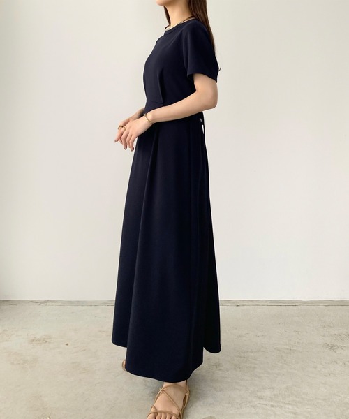 callautia（カラウティア）の「【選べる】ウエストタックカットワンピース（ワンピース・レディース・ブラック/カーキ/ベージュ/イエロー/ネイビー/ブルー系その他/ブラック系その他・SMALL/MEDIUM/LARGE/X-LARGE）」の21枚目の写真