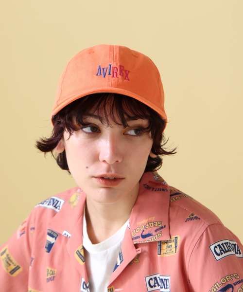 AVIREX（アヴィレックス）の「SWEET & JUICY CAP/ スイート&ジューシーキャップ（キャップ・レディース・ブラック/サックスブルー/オレンジ・FREE）」の4枚目の写真