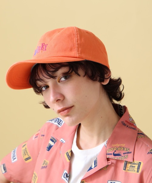 AVIREX（アヴィレックス）の「SWEET & JUICY CAP/ スイート&ジューシーキャップ（キャップ・レディース・ブラック/サックスブルー/オレンジ・FREE）」の5枚目の写真